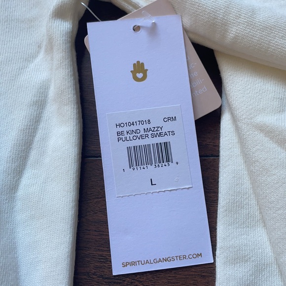 BNWT Spiritual Gangster Be Kind Mazzy Pullover Sweatshirt - Picture 5 of 5